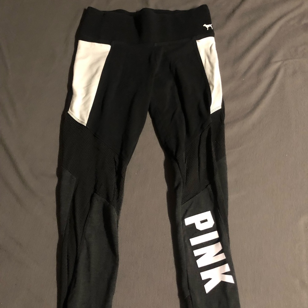VS Pink mesh leggings